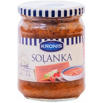 Zupa "Svaigu kāpostu soļanka" "KRONIS" 460 g