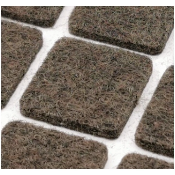 Filcs 25 x 25 mm (brūns)