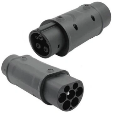 Adapteris elektromobiļiem Type 2 – Type 1, 32A EVc