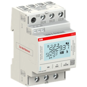 ABB kWh skaitītājs 3-f 65A 400V pulsa izeja, D13 1