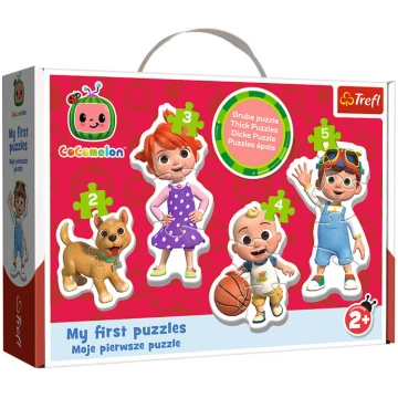 Puzzle 4in1 Cocomelon Mana pirmā puzle Trefl