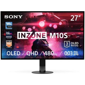 Sony Inzone M10S 27 collu OLED QHD datorspēļu moni