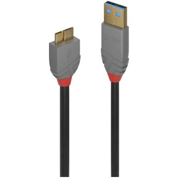Lindy USB 3.0 Kabel Typ A/Micro-B Anthra Line M/M 