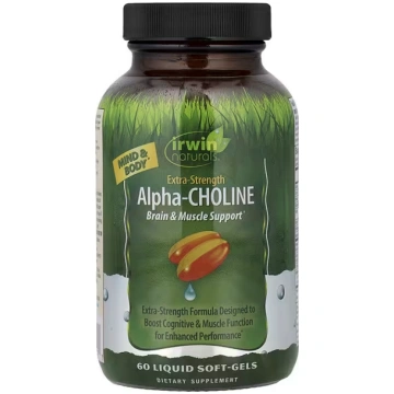 Irwin Naturals, Alpha-Choline, 60 Liquid Softgels