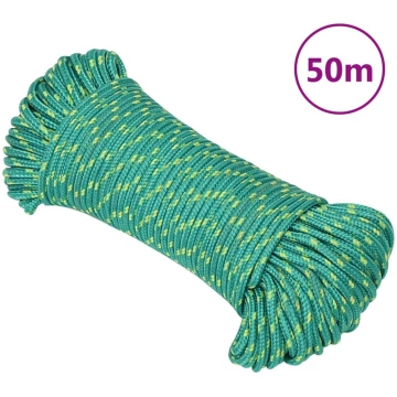 Laivu virve, zaļa, 4 mm, 50 m, polipropilēns