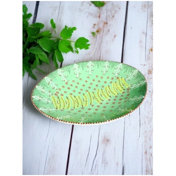 Potters Large Jasper Oval Fruit Bowl Potterswork