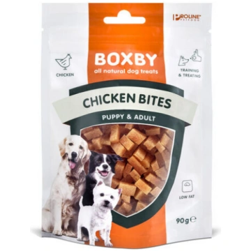 Boxby Chicken Bites treniņu gardums suņiem ar vist