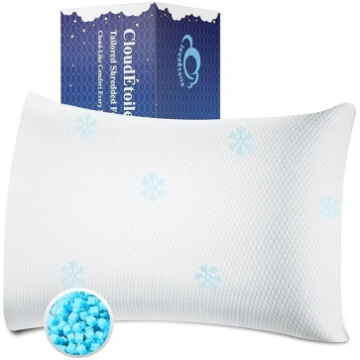 Geschreddertes Memory Foam Kissen - Verstellbares 