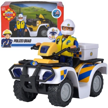 Fireman Sam Police Quad with figurine (40065920626