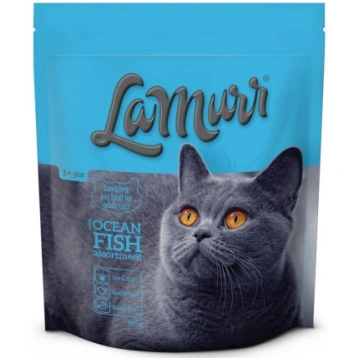 Lamurr sausā barība kaķiem ar jūras zivīm, 800g AB