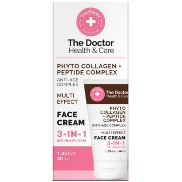 Sejas krēms THE DOCTOR Anti Age 3 in 1 Fitokolagēn