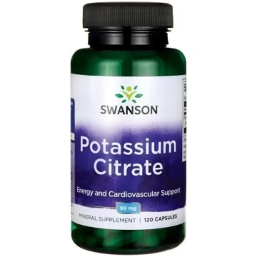 Swanson Potassium Citrate 120 caps
