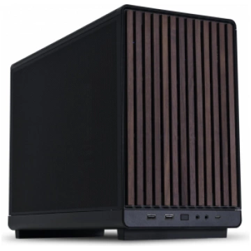 Case|LIAN LI|micro ATX/Micro-ITX|Black/Wood|Micro 