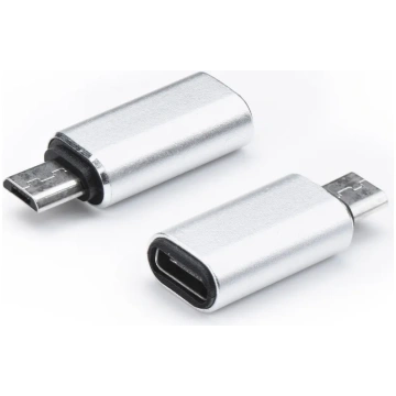 Adapter Type-C (female) to Micro-USB (male), Silve