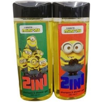 Minions šampūns un dušas želeja bērniem 2in1 210ml