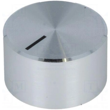 Knob | with pointer | aluminium,plastic | Øshaft: 
