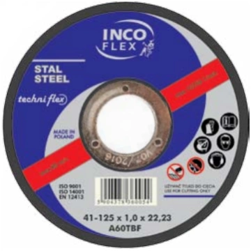 Inco Flex Tarcza plaska do przecinania metalu A30R