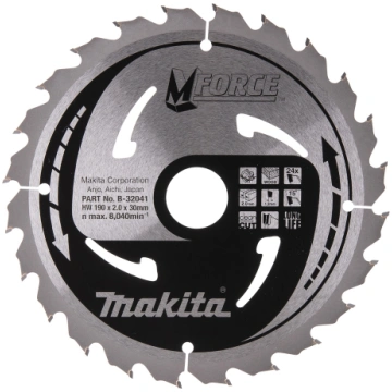 Griešanas disks kokam Makita B-32041; 190 mm B-320