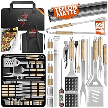KESSER Barbecue Cutlery Set 37 Pieces Barbecue Acc