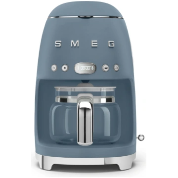 Smeg DCF02SBMEU Coffee Maker, Storm Blue (DCF02SBM
