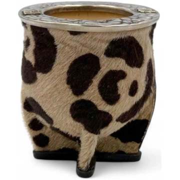 Mate Camionero Animal Print con Fleje Alpaca| Elit