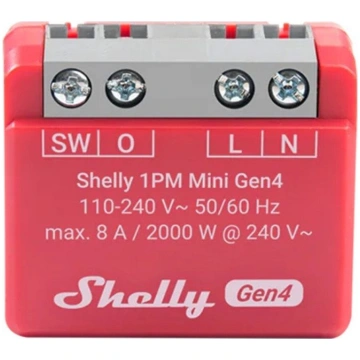 Shelly Shelly Relais "1PM Mini Gen4" WLAN BT Matte