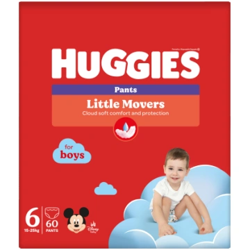 Huggies Pants Boy 6 (15-25kg) biksītes 60gb