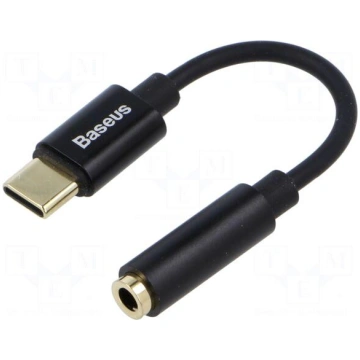 Cable | Jack 3.5mm socket,USB C plug | 0.05m BASEU