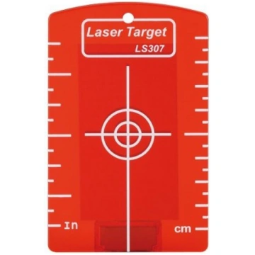 Lāzerniveliera lāzera stara magnētisks mērķītis / 