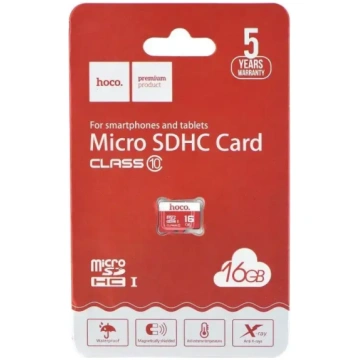 Hoco 16GB Class 10 microSD memory card 69575310858