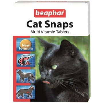 Vitamīnizēta papildbarība Beaphar Cat Snaps 75tab 