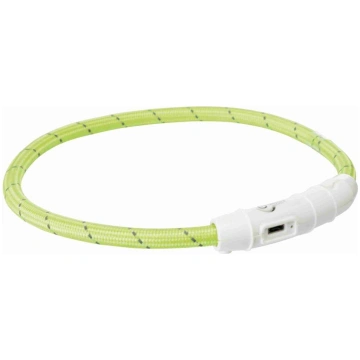 Trixie Flash Light Ring USB atstarojoša kakla siks