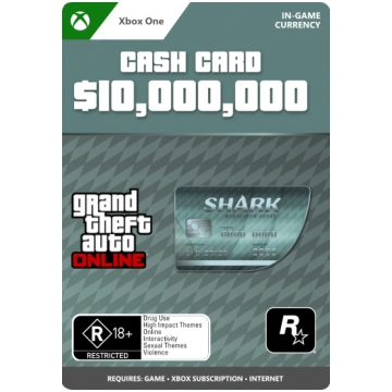 Megalodon Shark Card GTA Online (Xbox One) Microso