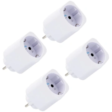 Shelly SH-PLUG-M-GEN3-W-X4 Smart Plug (Wi-Fi, Blue