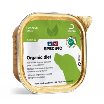 C-BIO-W Organic with Beef 5 x 150 g Specific