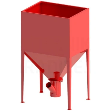 ND METALIKA granulu tvertne 280L (600x600x1360) 15