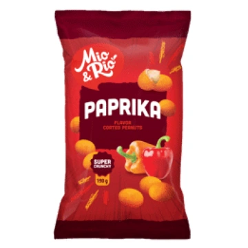 Zemesrieksti ar paprikas garšu MIO&RIO 190g