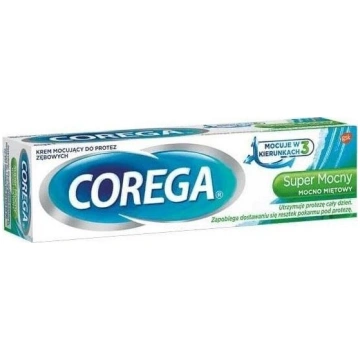 Protēžu fiksācijas krēms Corega Super Strong, 70 g