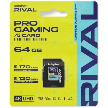 Goodram Rival M2AA Micro SDXC atmiņas karte 64GB U