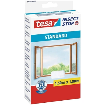 Moskītu tīkls Tesa Standard, balta krās., 150 cm x