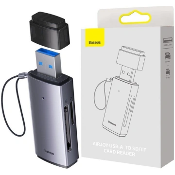 Baseus Lite Series SDTF memory card reader USB (gr
