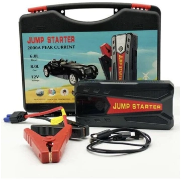 automašīnas akumulatora lādētājs ar skavām, jump s