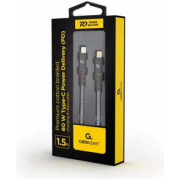 CABLE USB-C PD 1.5M/CC-USB2B-CMCM60-1.5M GEMBIRD C