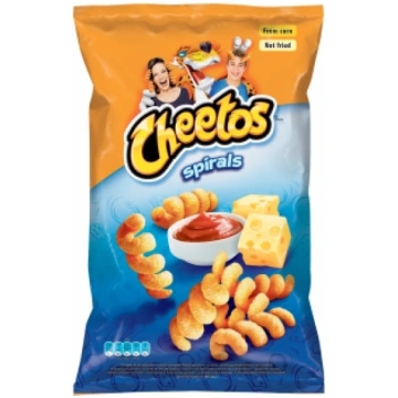 UZKODAS CHEETOS AR SIERA UN KEČUPA GARŠU 145G