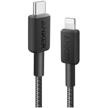 Kabelis Anker 322 USB-C to Lightning Cable (6ft Br
