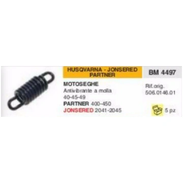 506014601 ANTIVIBRANTE A MOLLA MOTOSEGA HUSQVARNA 