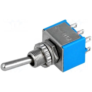 Switch: toggle | Pos: 2 | DPDT | ON-ON | 3A/250VAC