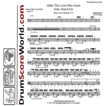 Earth, Wind & Fire - After The Love Has Gone - Dru