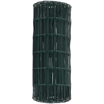 Žoga siets rullis VidaXL Euro Fence 0.6 x 50 m zaļ