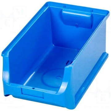Container: cuvette | plastic | blue | 205x355x150m
